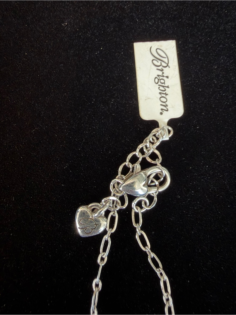 Brighton Infinity Sparkle Necklace NWT - Picture 3 of 5